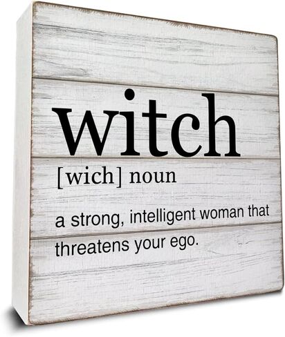 مضحك الساحرة تعريف صندوق خشبي تسجيل مكتب ساحر ديكور خشبي تسجيل ساحرة ديكور المنزل لمكتب الجدول الرف 5x5 بوصة in Kuwait