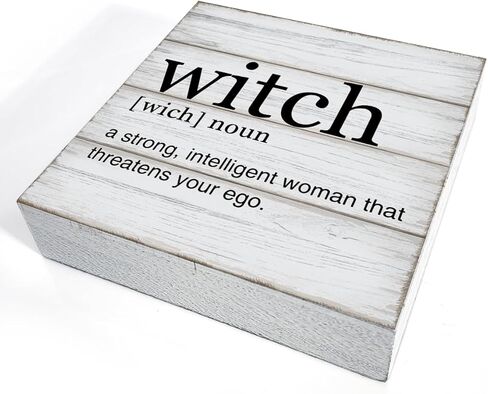 مضحك الساحرة تعريف صندوق خشبي تسجيل مكتب ساحر ديكور خشبي تسجيل ساحرة ديكور المنزل لمكتب الجدول الرف 5x5 بوصة in Kuwait