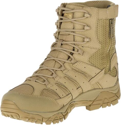 Merrell Mens Moab 2 8" Tactical Waterproof Military Boot, Black, 15 in Saudi Arabia