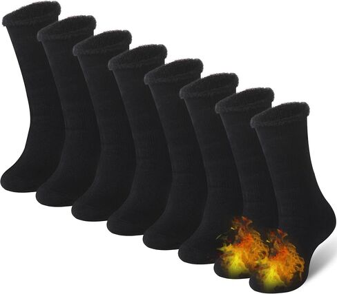 Sunew Warm Thermal Socks 4 Pack, Mens Womens Winter Heated Outdoor Skiing Thermal Socks in Saudi Arabia