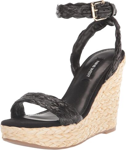 صندل نسائي من Nine West Henri Wedge، طبيعي 110، 9 in Kuwait