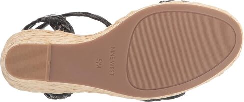 صندل نسائي من Nine West Henri Wedge، طبيعي 110، 9 in Kuwait