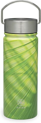 زجاجة مياه من الفولاذ المقاوم للصدأ ذات الفم الواسع من جايام، دوامة الباذنجان، 18 أونصة in Kuwait