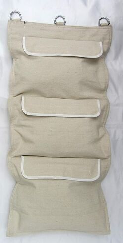 Canvas Wall Striking Bag 3 SECTION Kung Fu Makiwara Boxing Wall Mounted Sand Punch Boxing Bag with Zipper Protection in Saudi Arabia