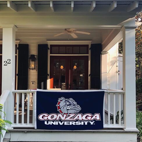 Desert Cactus Gonzaga University Flag Bulldogs GU Zags Flag Banners 100% Polyester Indoor Outdoor 3x5 feet Flags (Style 1) in Saudi Arabia