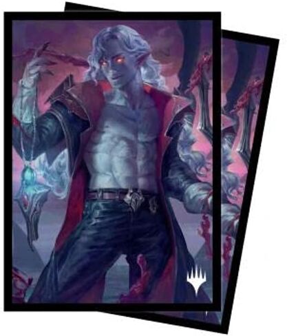 Magic: The Gathering - Innistrad Crimson Vow بأكمام 100 قيراط V4 تتميز بوجود Runo Stromkirk - احمِ بطاقاتك باستخدام تقنية ChromaFusion وكن جاهزًا دائمًا للمعركة in Saudi Arabia