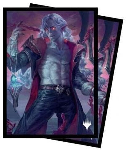 Magic: The Gathering - Innistrad Crimson Vow بأكمام 100 قيراط V4 تتميز بوجود Runo Stromkirk - احمِ بطاقاتك باستخدام تقنية ChromaFusion وكن جاهزًا دائمًا للمعركة in Saudi Arabia