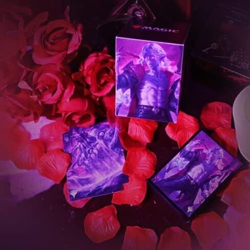 Magic: The Gathering - Innistrad Crimson Vow بأكمام 100 قيراط V4 تتميز بوجود Runo Stromkirk - احمِ بطاقاتك باستخدام تقنية ChromaFusion وكن جاهزًا دائمًا للمعركة in Saudi Arabia