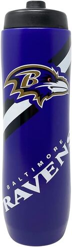 The Party Animal NFL Baltimore Ravens Squeezy Water Bottle in Saudi Arabia
