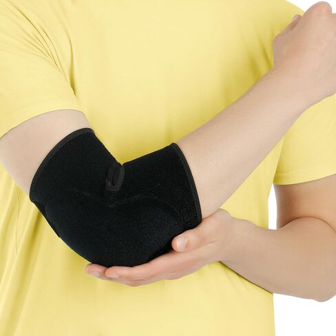 Elbow Pad Bursitis Elbow Brace | Padded Elbow Compression Sleeve for Bursitis | Elbow Tendonitis Relief Wrap | Tennis Elbow Brace for Men Women | Elbow Sleeve Protector | Elbow Joint Cushion Arm Brace (Small/Medium) in Saudi Arabia