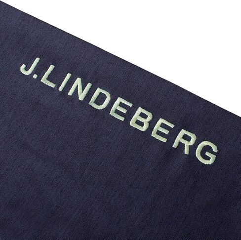 2024 J.Lindeberg Tour Tech Longsleeve Golf Polo Navy Melange X-Large in Kuwait