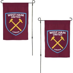 Desert Cactus West Ham United Garden Flag Hammers Football Soccer Banner 100% Polyester (Garden Flag A)