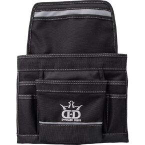 Dynamic Discs ZUCA Cart Putter Pouch | 5-pocket Pouch | Holds 2 Putters | Easily Secure to Zuca Handle with Velcro Strap | Includes 2 grommets for hanging towels and more