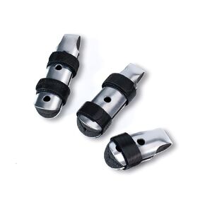 Finger Splint,3PCS Finger Support Brace Finger Stabilizer for Broken Fingers Straightening Arthritis Knuckle Immobilization（Black