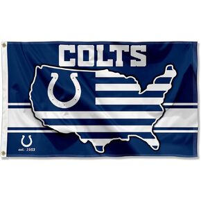 WinCraft Indianapolis Colts Nation USA American Country 3x5 Flag
