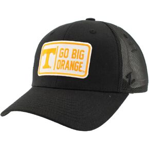 ZHATS Standard NCAA Officially Licensed Snapback Hat Big Rig Patch Black Defer, One Size