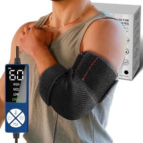 Elbow Heating Pad with Dual-Mode Heating, Heating Pad for Elbow Arm for Tendonitis and Tennis elbow, Heated Elbow Wrap Brace for Cubital Tunnel, Golfer Elbow, Ulnar Nerve Arm Relief
