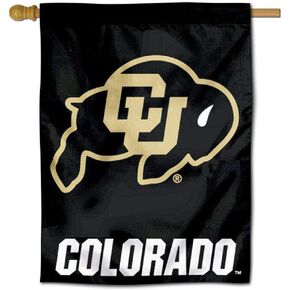 Colorado Buffaloes House Flag Banner