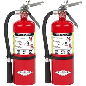 Amerex B500 ABC Dry Chemical Fire Extinguisher 2A-10 BC Rated, 5 lb.