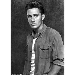 Emilio Estevez wearing a striped shirt Photo Print (8 x 10)