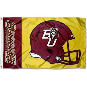 College Flags & Banners Co. Bloomsburg Huskies Football Helmet Flag