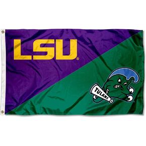 Louisiana State LSU Tigers Flag Rivalry Banner