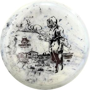 DOOMSDAY DISCS Desolation Midrange | Professional Level Disc Golf Mid in Premium Glow-in-The-Dark Plastic