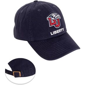 Desert Cactus Liberty University Baseball Hat Flames Brimmed Embroirderd Hats Cap Adjustable Cloth Strap Adult (Style C) Blue