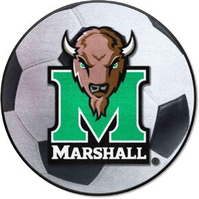 FANMATS 5559 NCAA - Marshall Thundering Herd Starter Mat Accent Rug - 19in. x 30in. | Sports Fan Home Decor Rug and Tailgating Mat - "We Are Marshall"