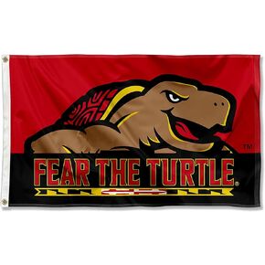 College Flags & Banners Co. Maryland Terrapins Fear The Turtle Flag