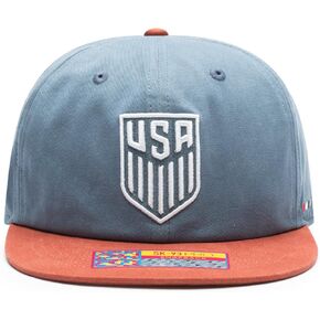 Team USA - قبعة/قبعة قابلة للتعديل للمنتخب الوطني لكرة القدم الأمريكية 'Swingman' (أزرق/أحمر) in Kuwait