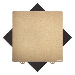330x330mm Double Side Texture PEI Build Plate - FYSETC Elego Neptune3 Plus Part - Flexible Spring Steel Sheet: Neptune4 Plus Heated Bed Cover Fit Qid1 X-Max Core-XY Trox X5SA Pro Geetech A30 Pro