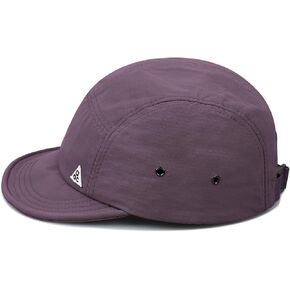 Clakllie Trucker Cap 5 Panel Baseball Caps Short Brim Dad Hats Flat Bill Caps Casual Running Cap Sun Hat Short Cadet Cap