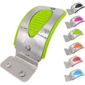 Rear wheeel Fender Brake Parts for 3-Wheel Kick Scooter Upgrade Metal Rear Fender Brake Assembly (Green)