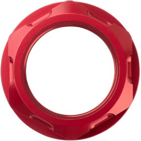 Tusk Billet Aluminum Steering Stem Nut Red for Honda Grom 125 2014-2015,2017-2020,2022-2023