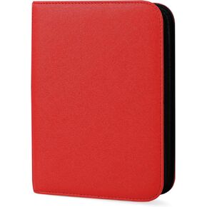 Trading Card Binder 4 Pocket,Card Collection Binder with 160 Side Loading Pockets,TCG Card Album Folder Fit for MTG,Yugioh & Baseball Football Sports Cards,Black