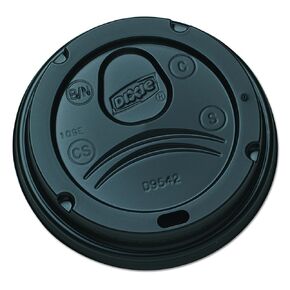Georgia-Pacific Dixie 10-20 oz. Dome Hot Coffee Cup Lid by GP PRO (Georgia-Pacific),White,9542500DX,500 Count (10 sleeves of 50 lids)