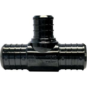 1 inch x 1 inch x 1/2 inch(1''x1''x1/2'') PPSU PEX Reducing TEE, Barb x Barb x Barb, (Bag of 10 pcs, click in for more size options), Pipe Fitting Plumbing Supply