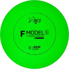 Prodigy Disc Ace Line BaseGrip Glow F Model S | Stable Disc Golf Fairway Driver | Glows in The Dark | Pinpoint Accuracy and Incredible Control | Colors May Vary