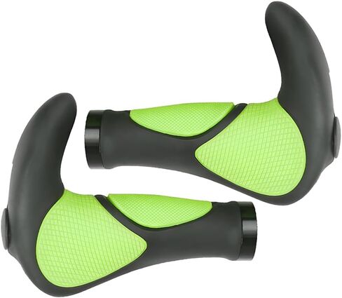 Bike Handlebar Grips,Ergonomic Design Double Lock On Bicycle Grips Widen Holding Rubber Bike Grips for MTB Bike Mountain Bike in Saudi Arabia