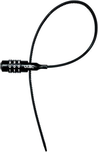YL1 AIRJUST-Combo Bicycle Key, Neo Zip Combo Cable Lock, Black in Kuwait