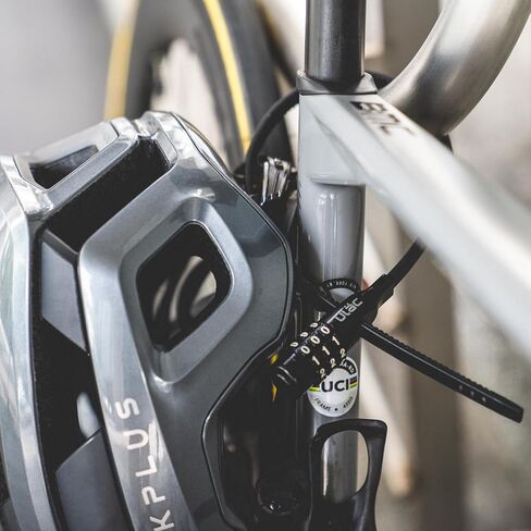 YL1 AIRJUST-Combo Bicycle Key, Neo Zip Combo Cable Lock, Black in Kuwait
