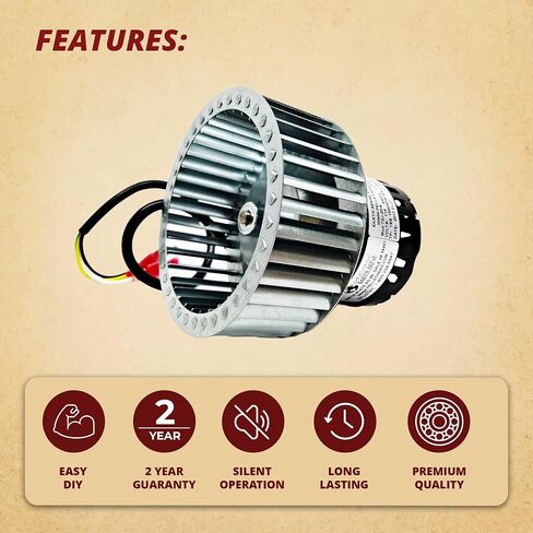 Harman 3-21-33647 Convection Fan Distribution Room Air Blower Fan Motor Only Fits P43, PC45, P61, P61A, P35i, P38, P68, Advance, 52I, 52I-TC, AB63, Allure 50 3-21-22647 in Saudi Arabia
