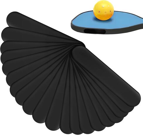 20Pcs Pickleball LeadTape BlackLead Tape Weighted AdhesiveLead Strips for Paddle Power 3gLead Tape for Paddle Edge Guard Increase Power and Swing Speed(Black,Size:2x0.4inch) in Saudi Arabia