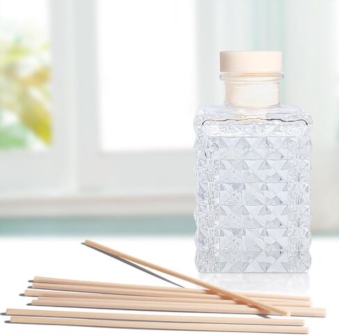 مجموعة ناشر ريد 3.38 أونصة (100 مل) ناشر رائحة الكرز عبوة واحدة مع 8 أعواد عطر طويل الأمد للمنزل والحمام وديكور الغرفة in Kuwait