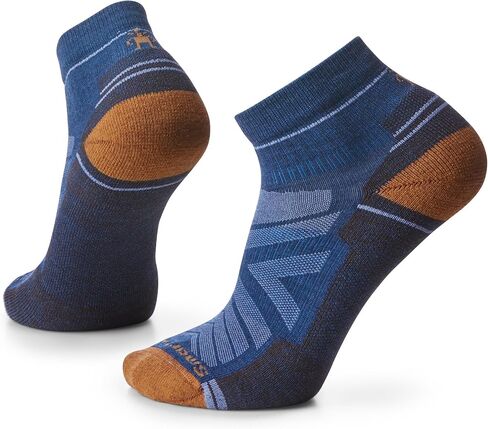 Smartwool Women's Hike Light Cushion Merino Wool Margarita Ankle Socks, Alpine Blue, Medium in Saudi Arabia