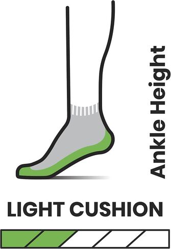 Smartwool Women's Hike Light Cushion Merino Wool Margarita Ankle Socks, Alpine Blue, Medium in Saudi Arabia
