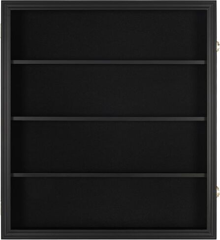 DisplayGifts Pro UV 24 Graded Sports Card Display Case for Football Baseball Basketball Hockey Comic Trading Cards (Black Finish) in Saudi Arabia