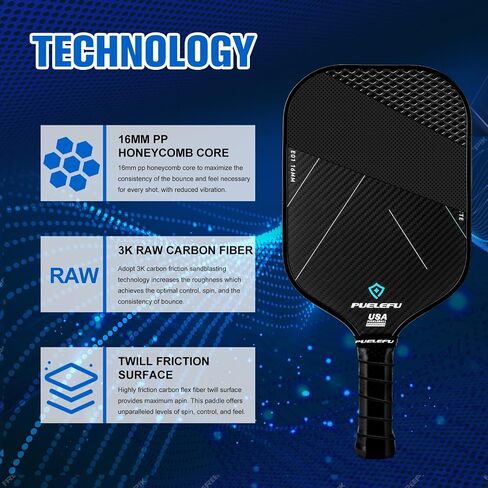 3K Carbon Fiber Pickleball Paddle in Saudi Arabia