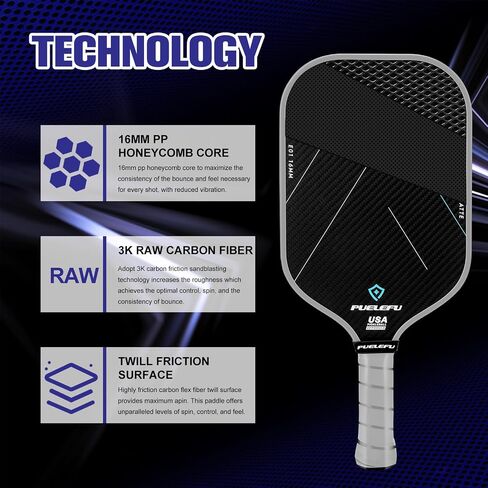 3K Carbon Fiber Pickleball Paddle in Saudi Arabia
